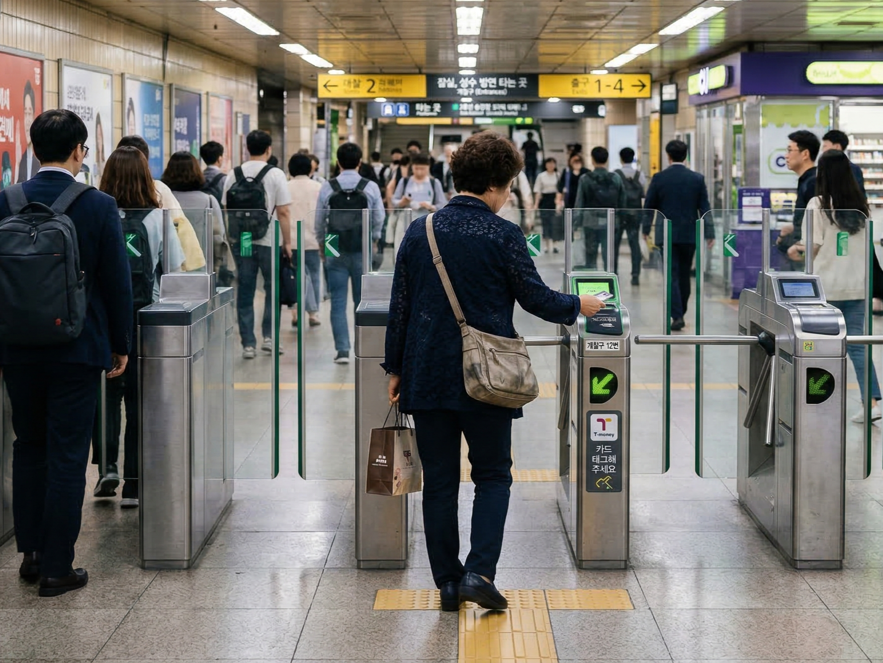부모님 교통비 0원 만드는 마법의 교통카드 발급기