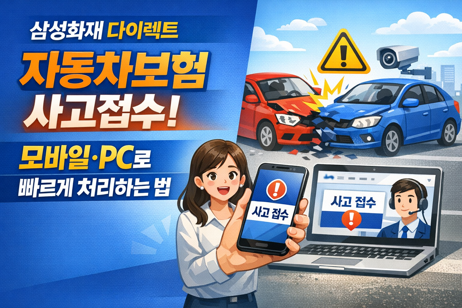 삼성화재 다이렉트 자동차보험 사고접수