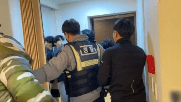 포항모텔-미성년자-경찰-사진