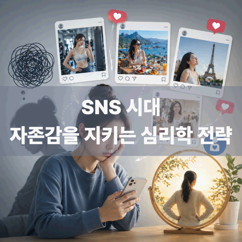 SNS 시대 자존감을 지키는 심리학 전략