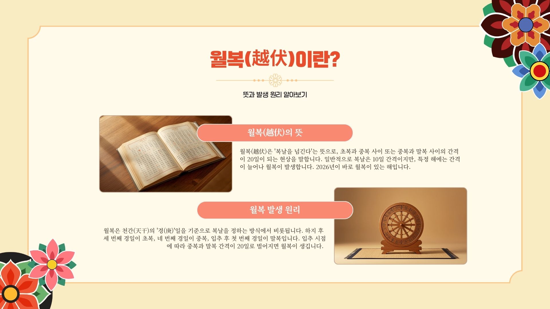 2026 말복 날짜