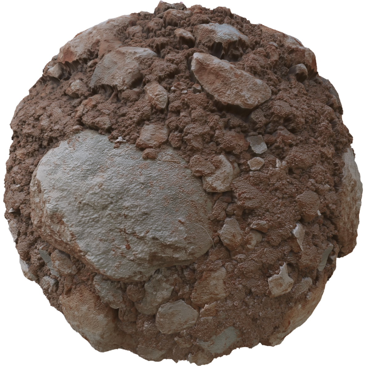 brown soil texture with Small pebbles 2