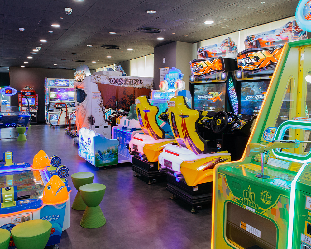 실내에서도 즐거움 가득