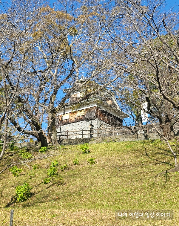 구마모토성-초입