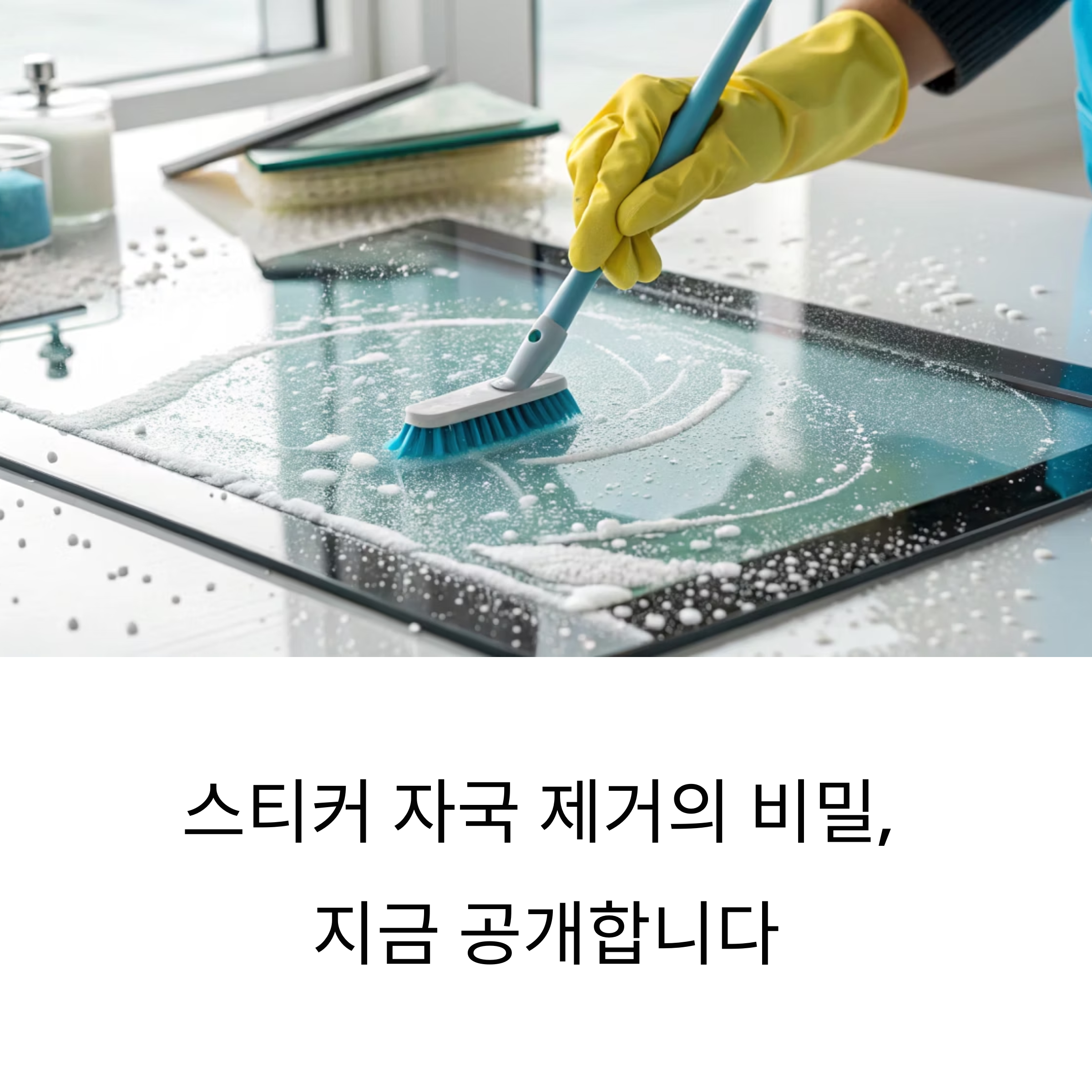 끈끈이 제거 실천 가이드 완전판