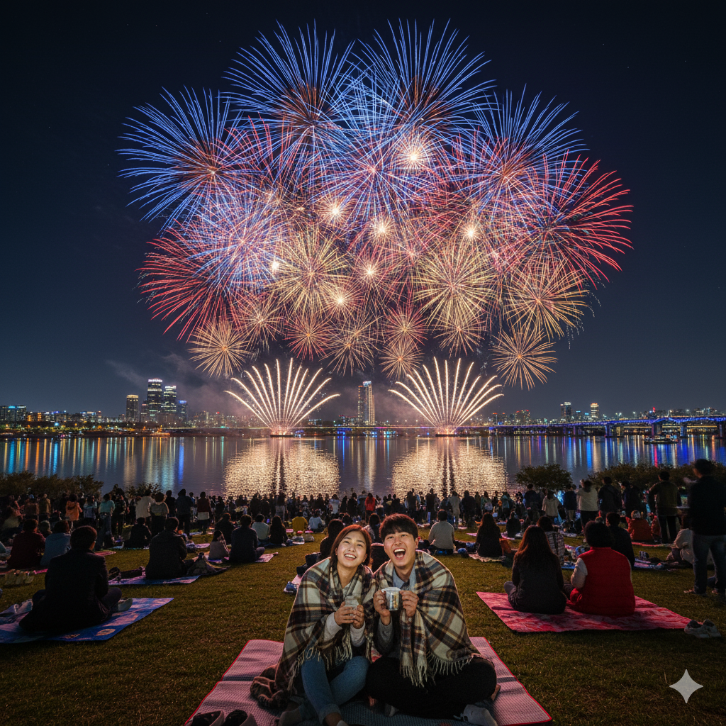 서울 세계불꽃축제 주차 여의도공원·한강공원