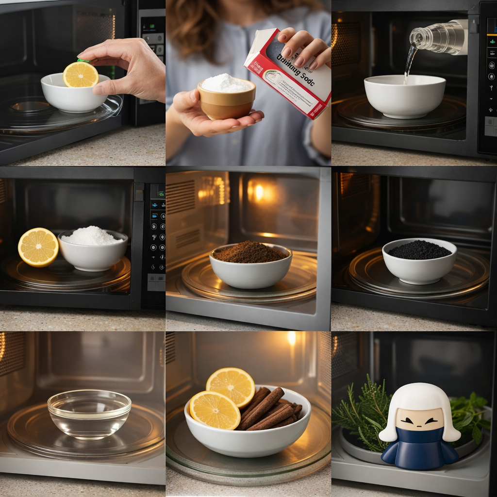 전자레인지 냄새제거