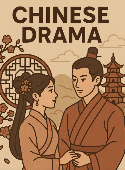 중국드라마 일러스트