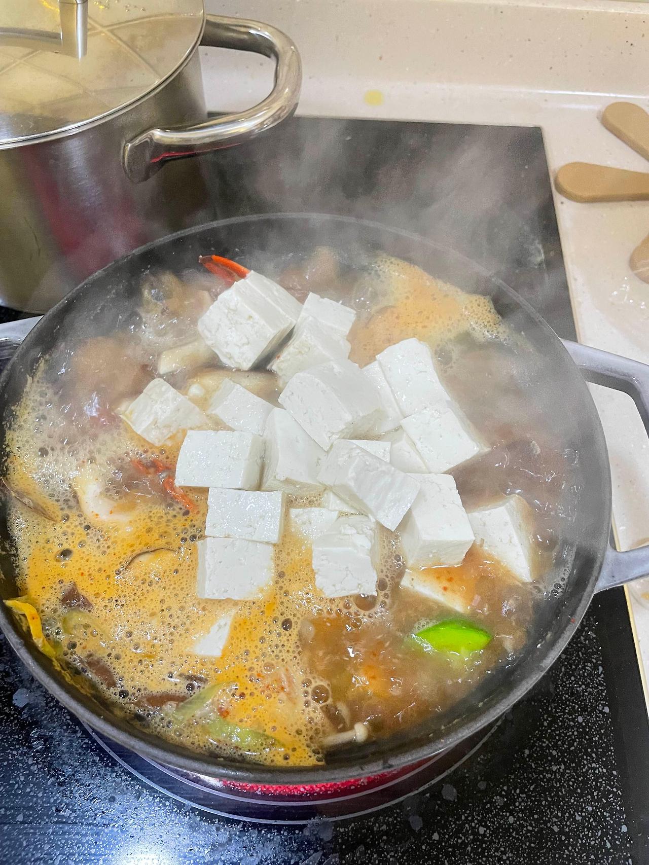 된장찌개 두부
