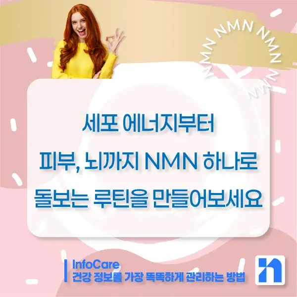 NMN 효능 효과 저속노화 노화방지 항노화