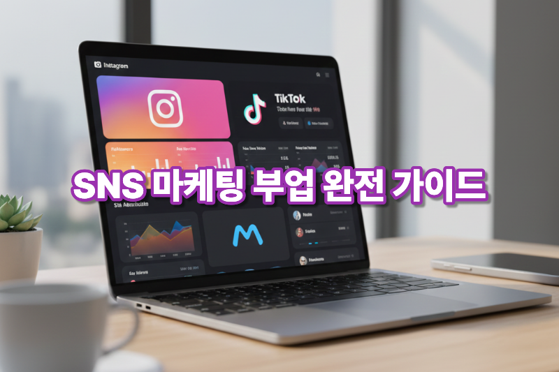 SNS 마케팅 부업 전략 썸네일 이미지