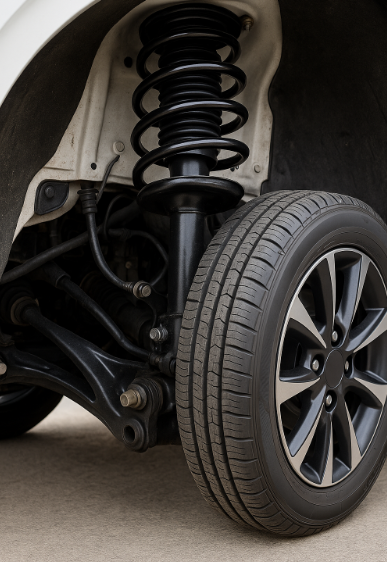 자동차 서스펜션 구조와 승차감 차이