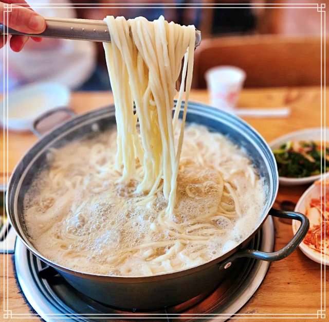 태안 안면도 맛집 바지락 칼국수