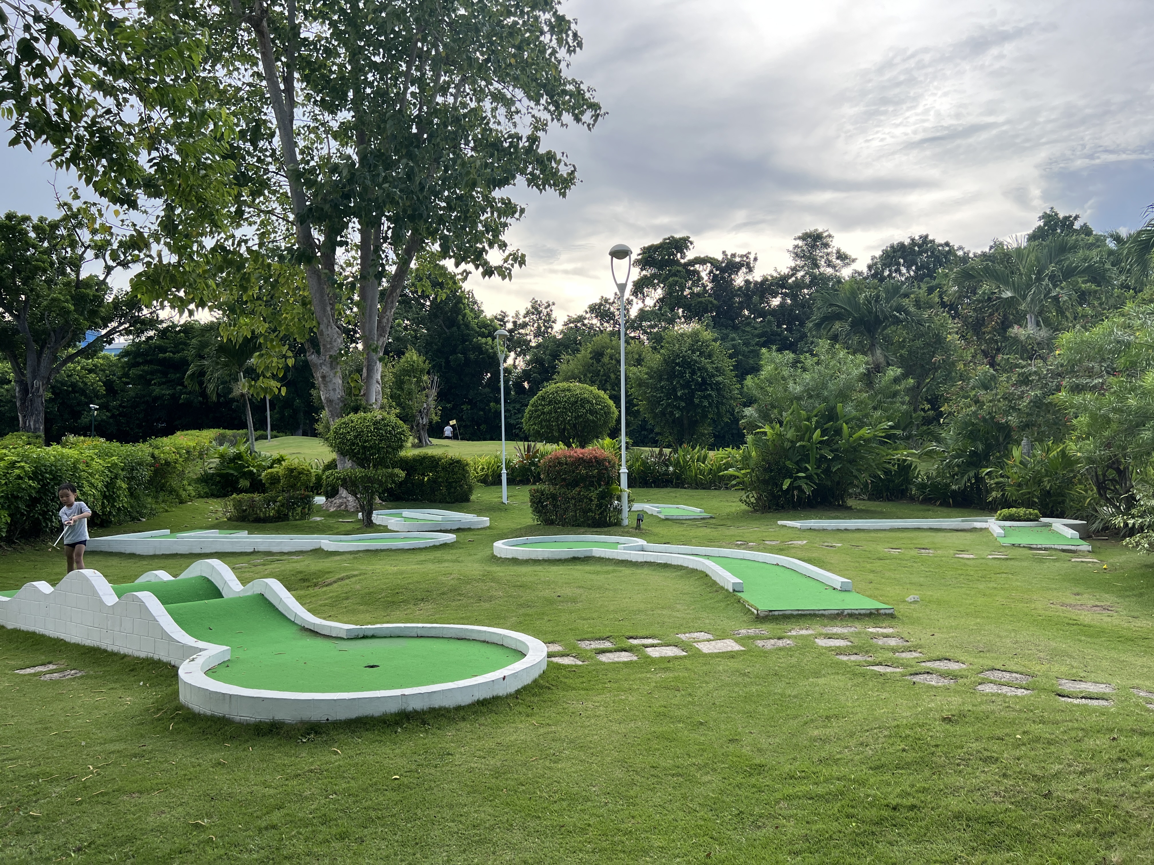 golf field