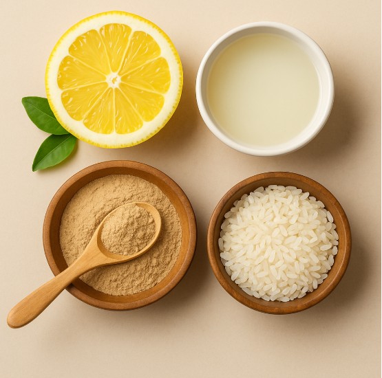 미백에 효과 좋은 천연팩의 재료