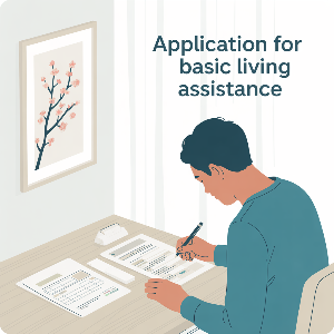 기초생활수급자 신청방법 이미지
