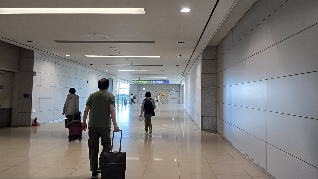 인천 공항 도착