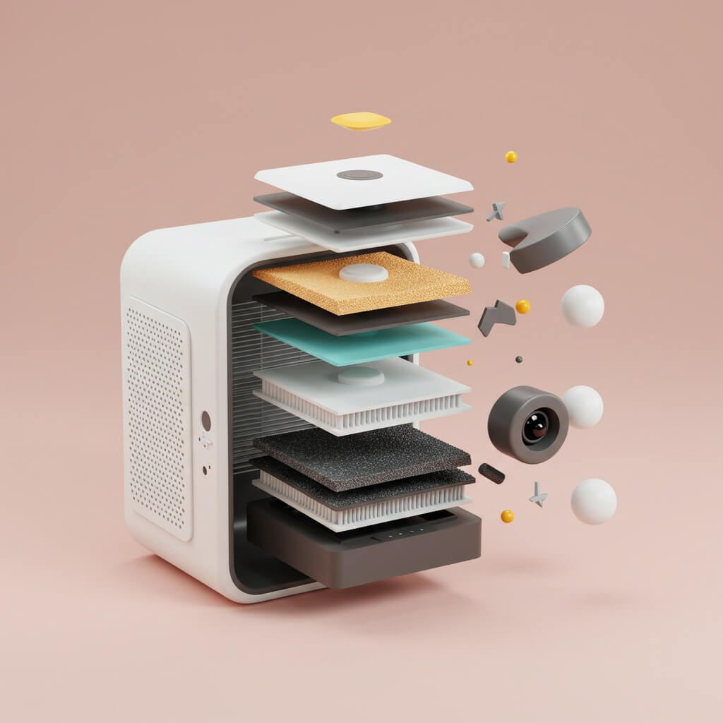 삼성 큐브 공기청정기 호환 필터 구매 시 주의사항 및 정품과 비교 1