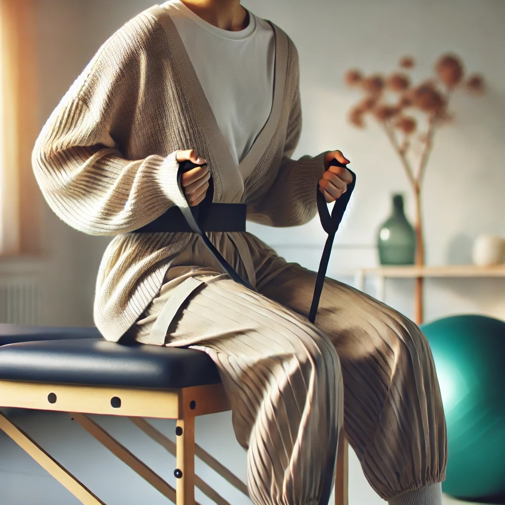 재활운동을 하는 이미지