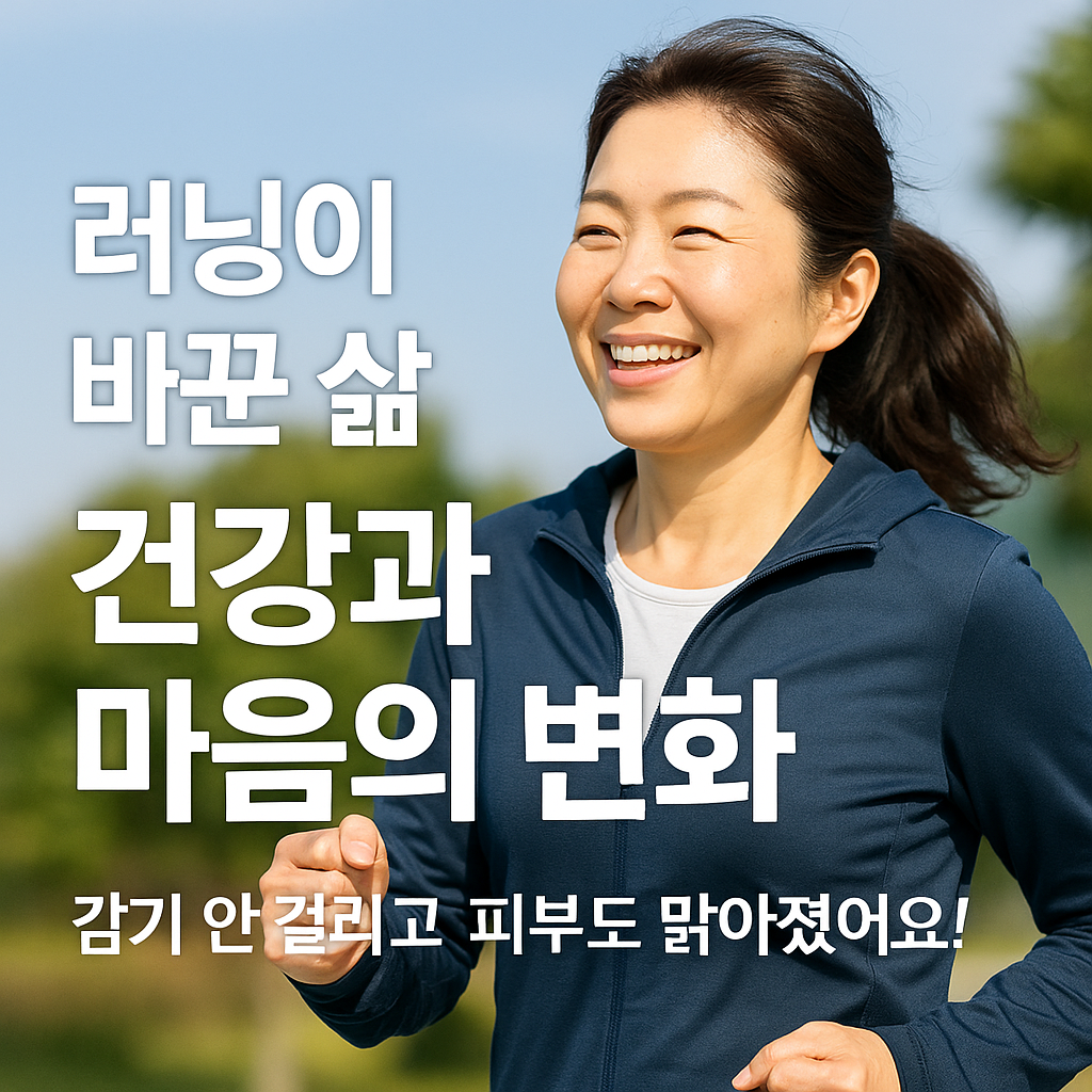 러닝이 바꾼 몸과 마음 &ndash; 감기 안 걸리는 삶