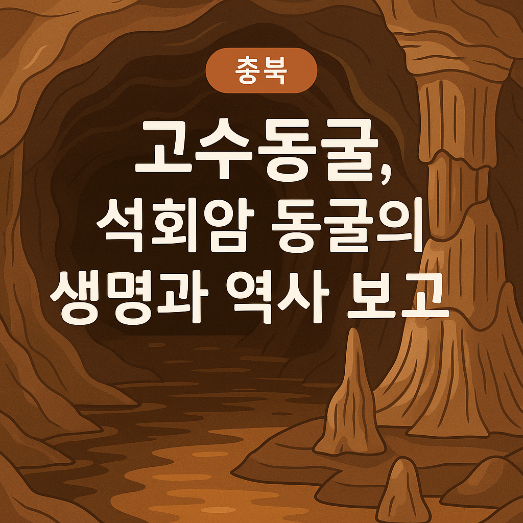 충북 고수동굴, 국내 석회암 동굴 탐방의 교과서