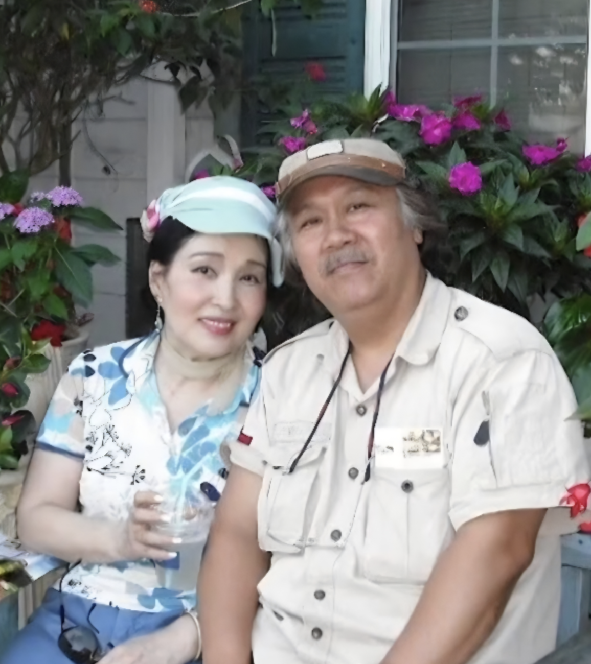 김애경 남편 이찬호와 함께한 모습