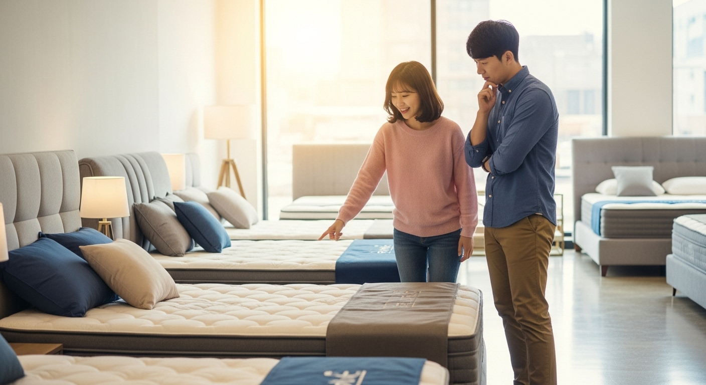 슈퍼싱글 접이식 매트리스