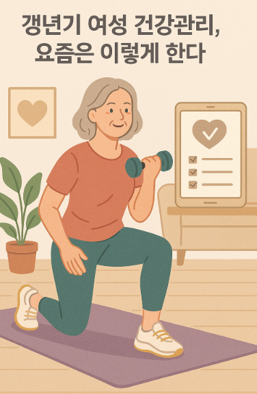 갱년기 여성 건강관리 사진