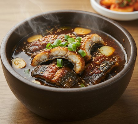 여름 보양식 장어탕 음식
