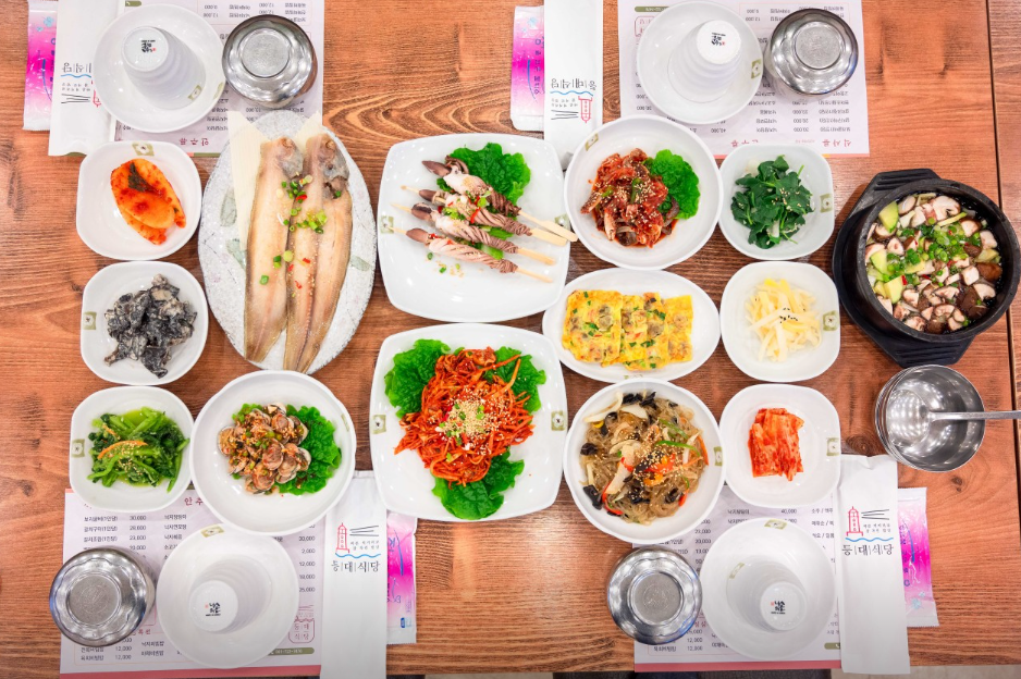 등대식당 대표 메뉴