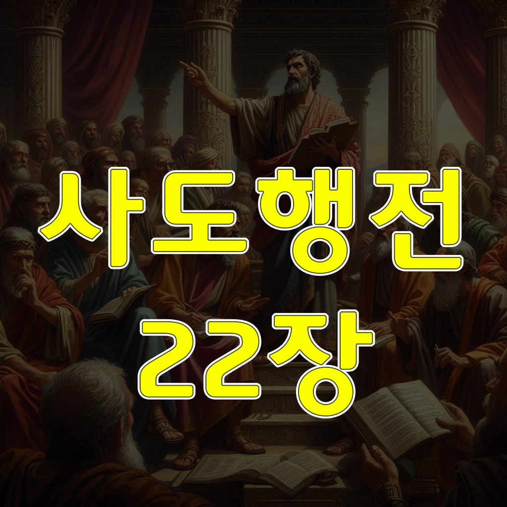 사도행전 22장