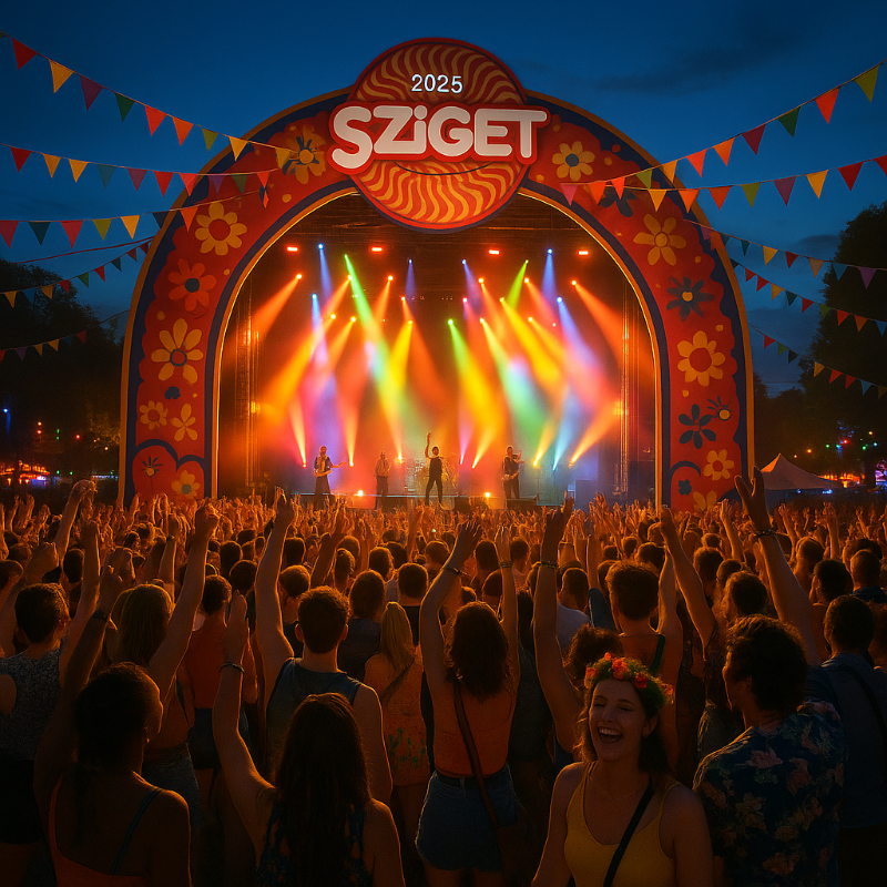 헝가리의 Sziget Festival