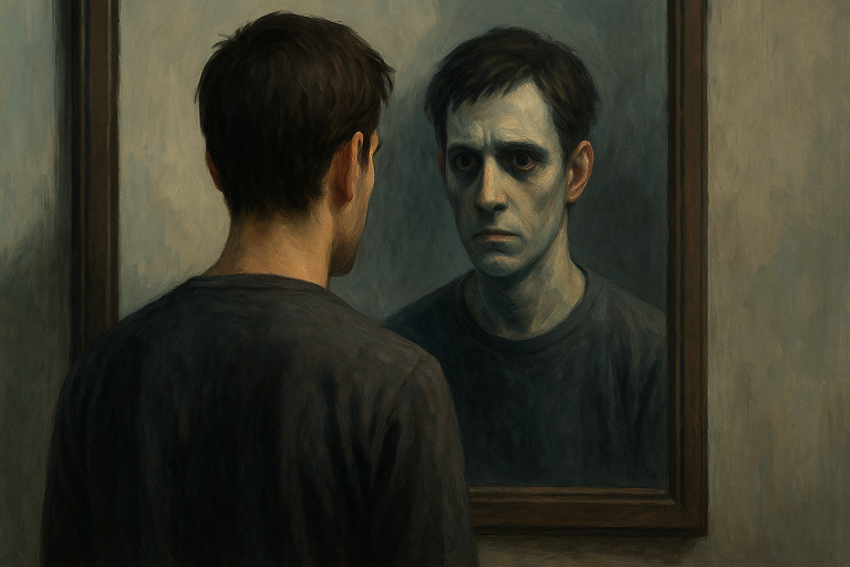 거울 속 내가 낯설게 느껴지는 거울 속 존재 증후군 (자아이탈,정체감혼란,현실왜곡)