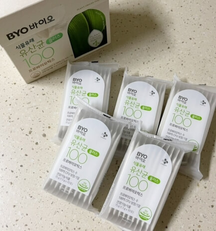 cj 바이오 유산균 패키지