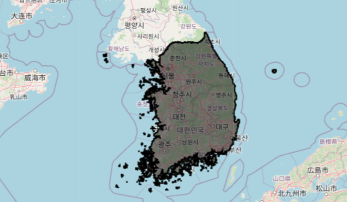 브이월드(V-World) 국토 지도
