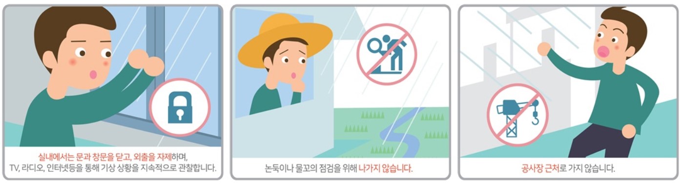 태풍 대비 방법
