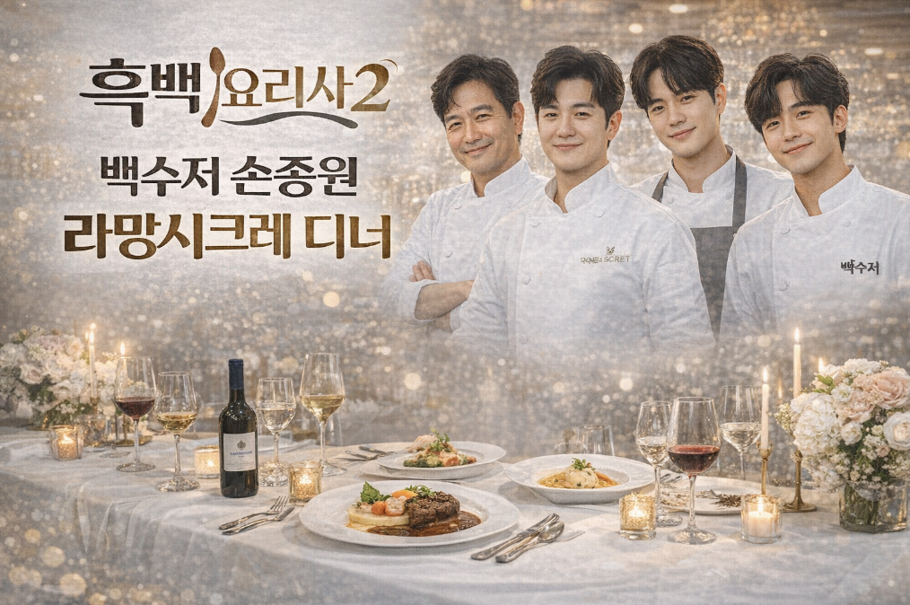 흑백요리사2 손종원 라망시크레 디너 예약 성공한 후기