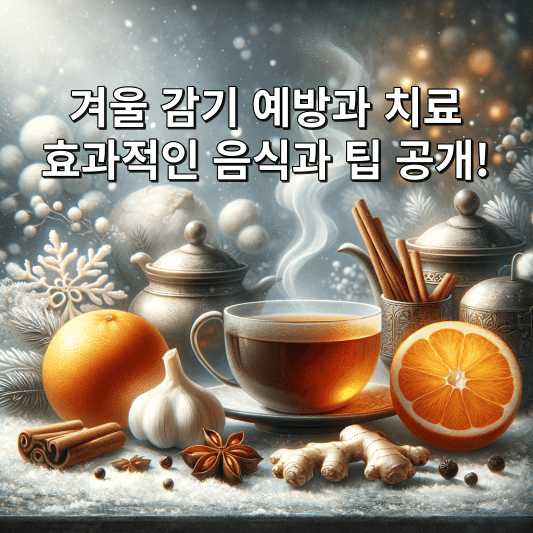 겨울 감기 예방과 치료