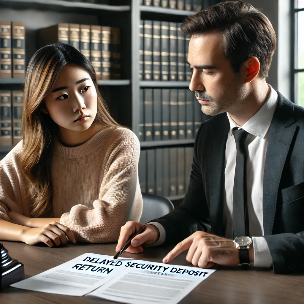 임대인의 보증금 반환 지연 시 법적 대응