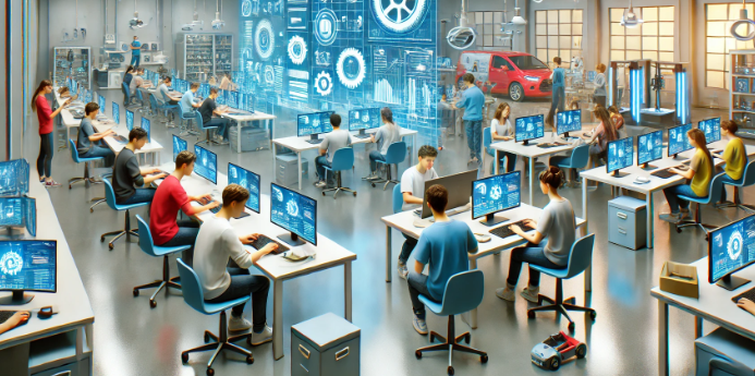 특화 직업훈련중 IT관련그림