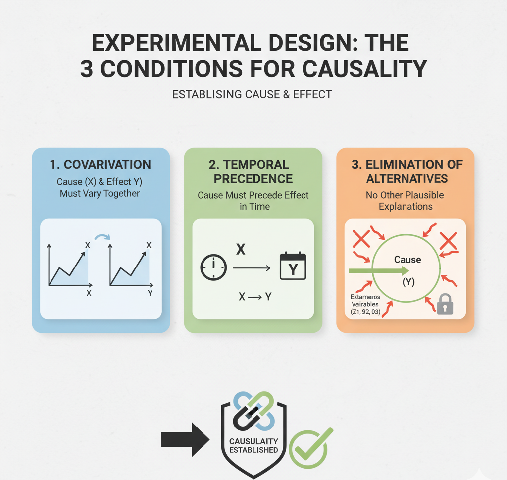 실험설계의 3가지 조건