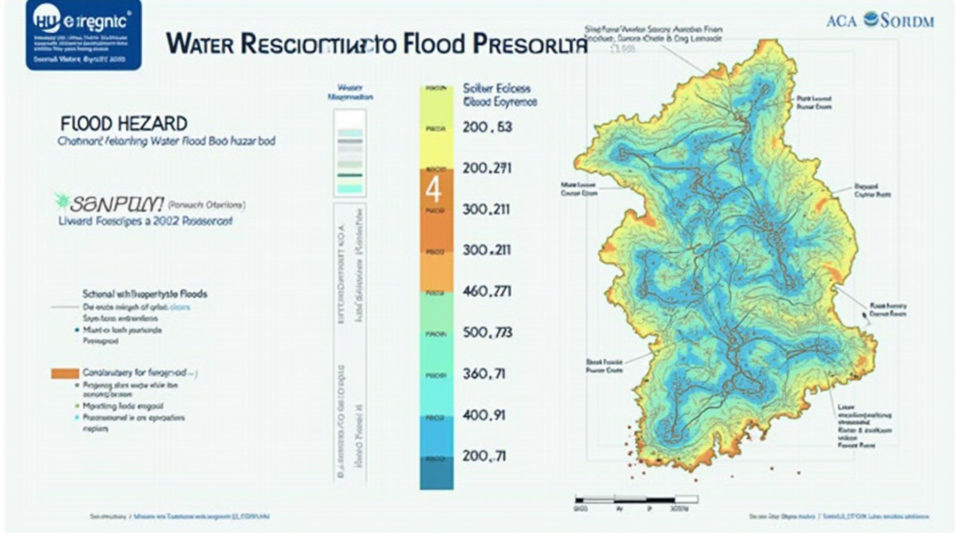 홍수 위험지도 확인