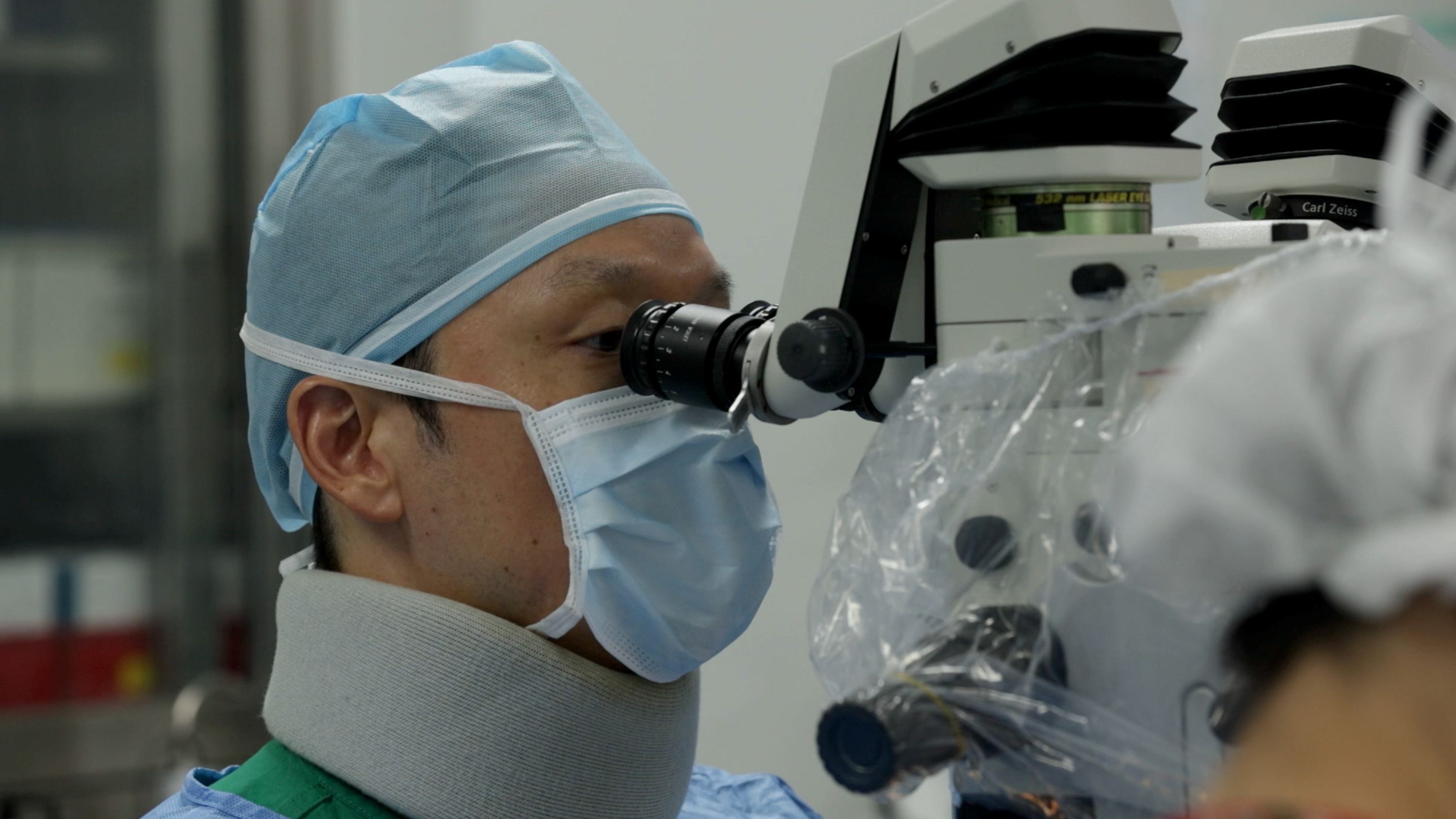 명의 눈속의 점 안구종양