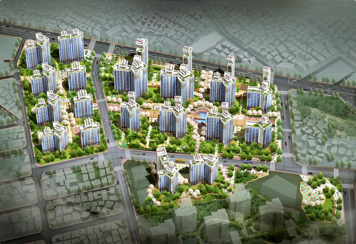 전농8구역 조감도