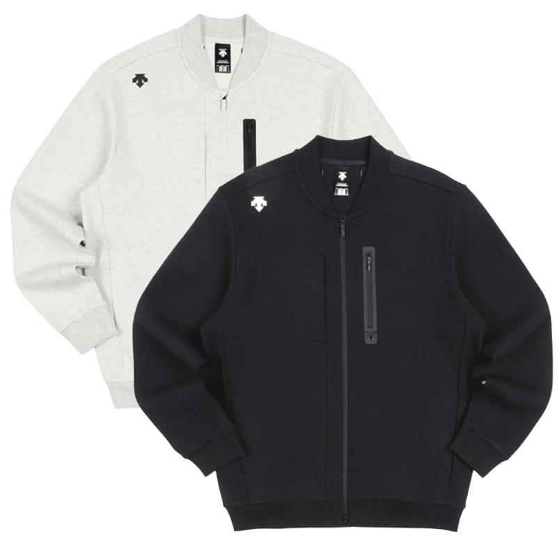 데상트 남성 레귤러핏 봄버 트레이닝 집업 SN123UFT11