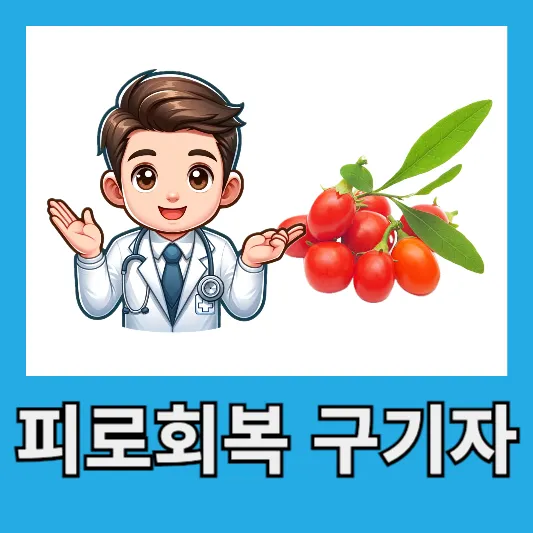 "피로 회복 구기자"