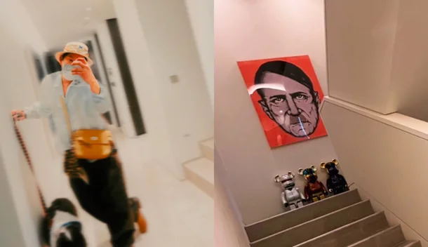 MC몽 히틀러 초상화 논란