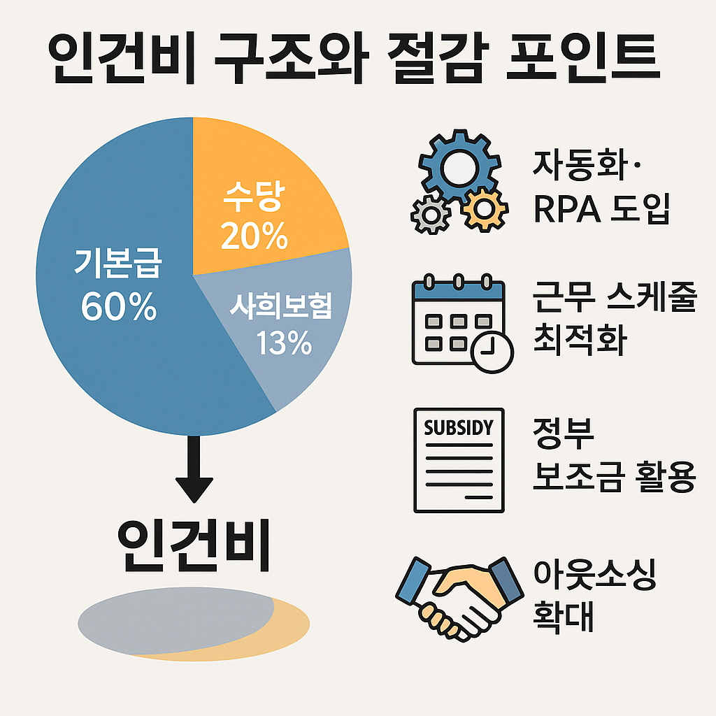 인건비 절감 7가지 실전 팁