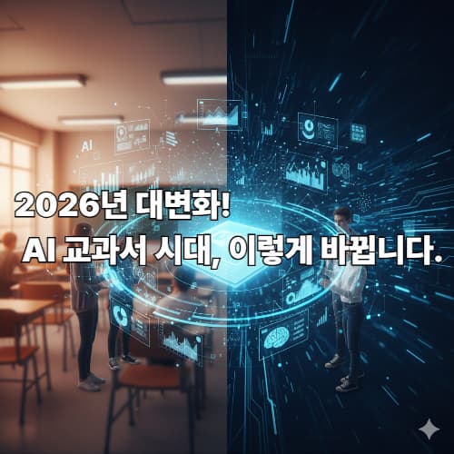 글로벌 관심 폭발! 한국의 'AI 디지털 교과서' 도입 정책과 교육 현장의 변화