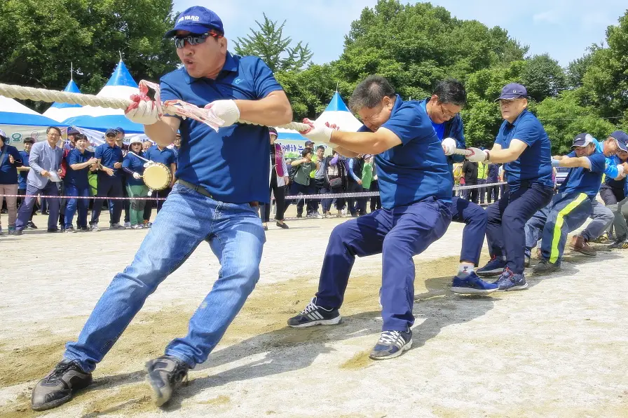 투호 &amp;#44; 줄다리기 대회